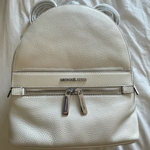 Michael Kors leather white bag